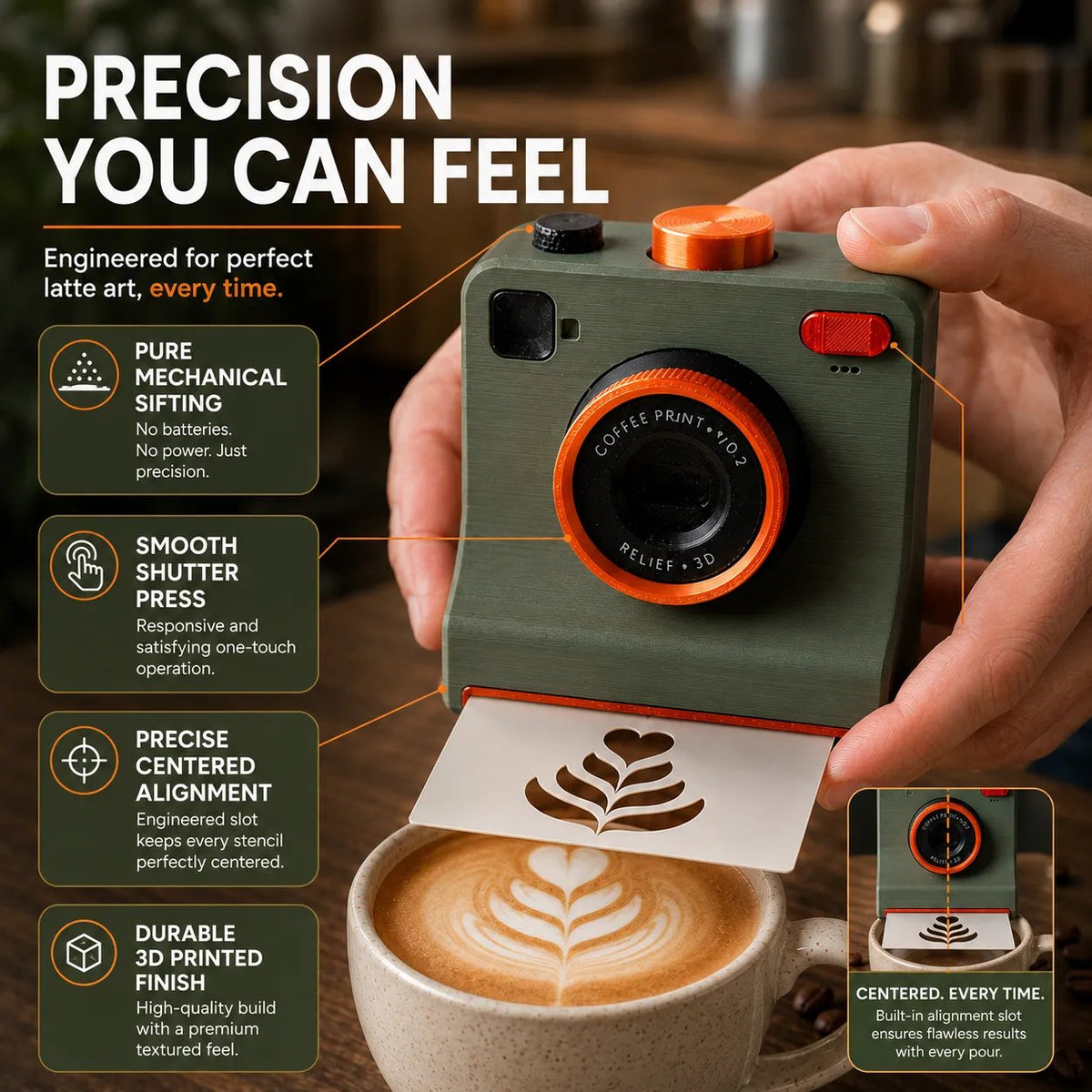 Custom Latte Art Printer – Turn Photos Into Coffee Designs