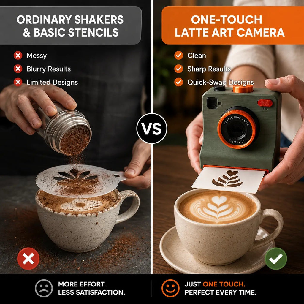 Custom Latte Art Printer – Turn Photos Into Coffee Designs
