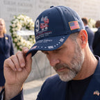 9/11 25th Anniversary We Will Never Forget Memorial Baseball Cap