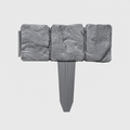 10-Pack Faux Stone Garden Edging Border for Landscaping