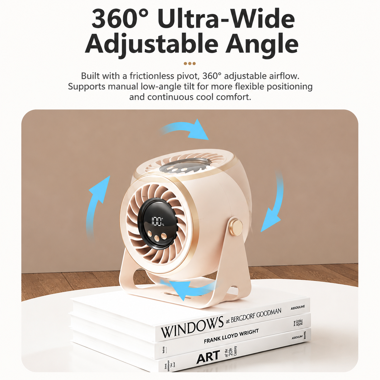 Rechargeable Air Circulator Fan
