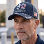 9/11 25th Anniversary We Will Never Forget Memorial Baseball Cap