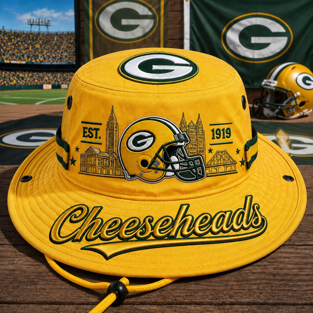 Cheeseheads Boonie Hat