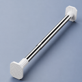 32mm Stainless Steel Tension Rod, Adjustable No Drill Rod for Closet, Curtain & Bathroom