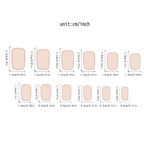 Glossy Wine Red Cat Eye Medium-Short Square Press-On Nails, 24-Pc Kit