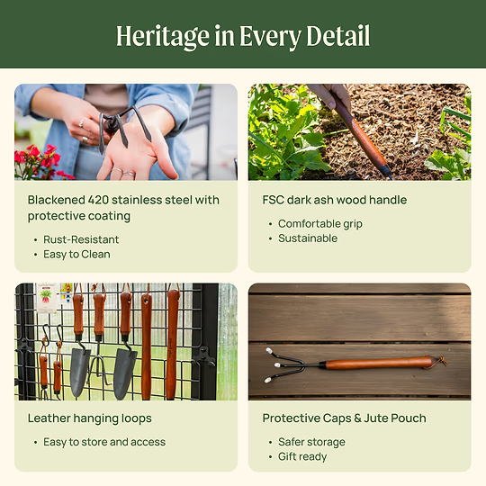 Heritage Garden Bed Cultivator