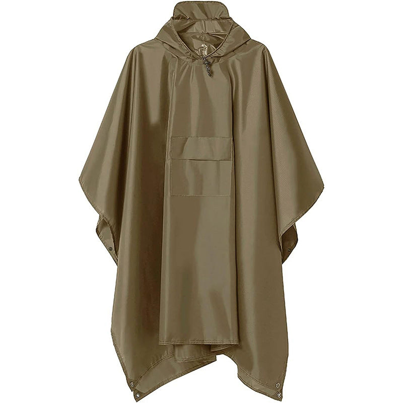 3 in 1 Waterproof Rain Poncho for Camping Hiking Backpacking