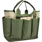 Garden Tool Organizer Tote Bag with Multiple Pockets