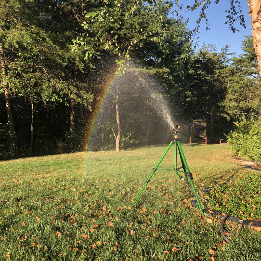 Telescoping Tripod with Part or Full Circle 3/4"- Koala Impulse Sprinkler (Adjustable)