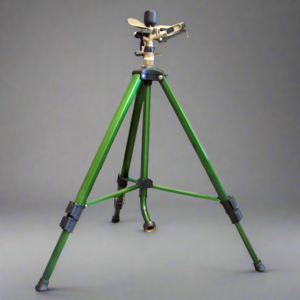 Telescoping Tripod with Part or Full Circle 3/4"- Koala Impulse Sprinkler (Adjustable)