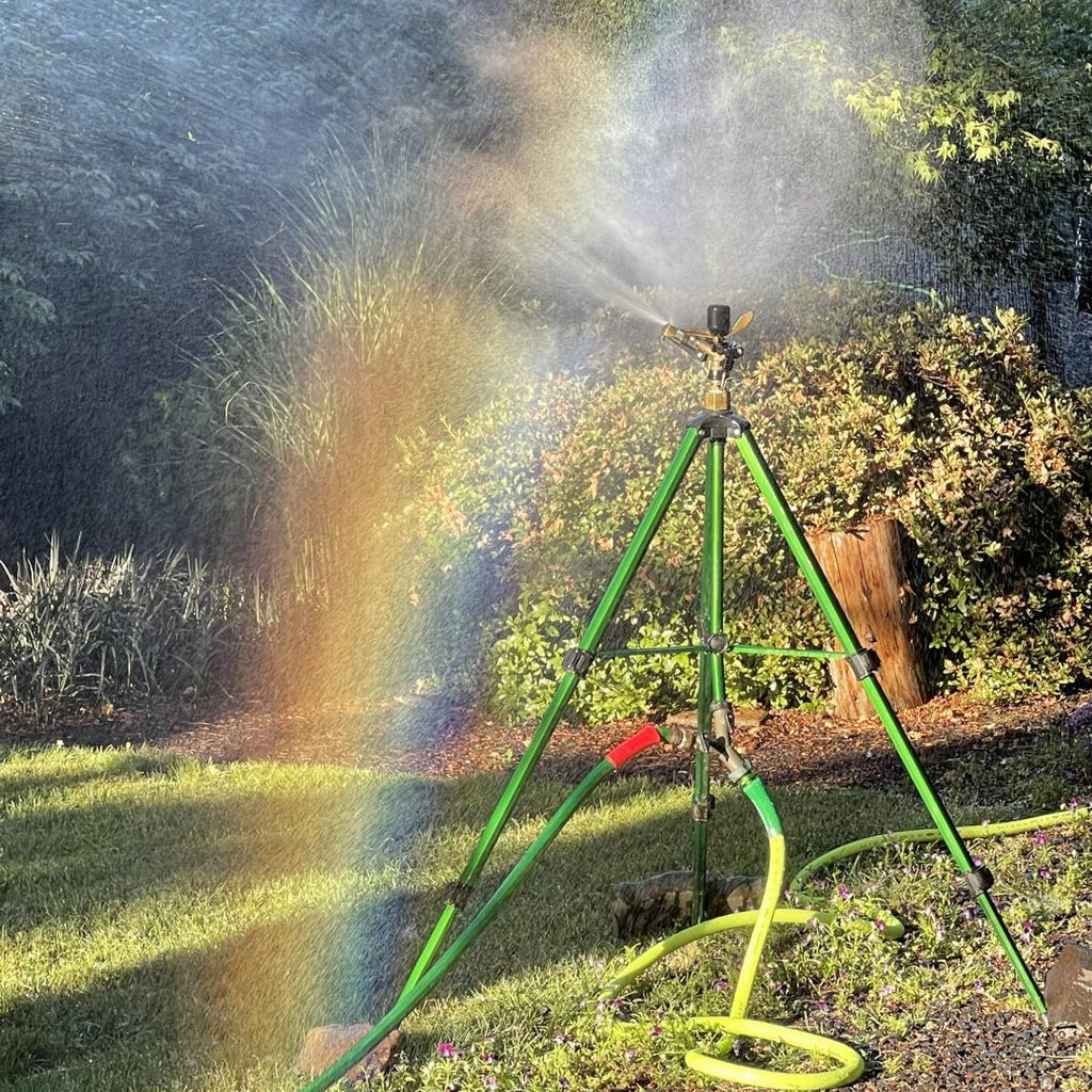 Telescoping Tripod with Part or Full Circle 3/4"- Koala Impulse Sprinkler (Adjustable)