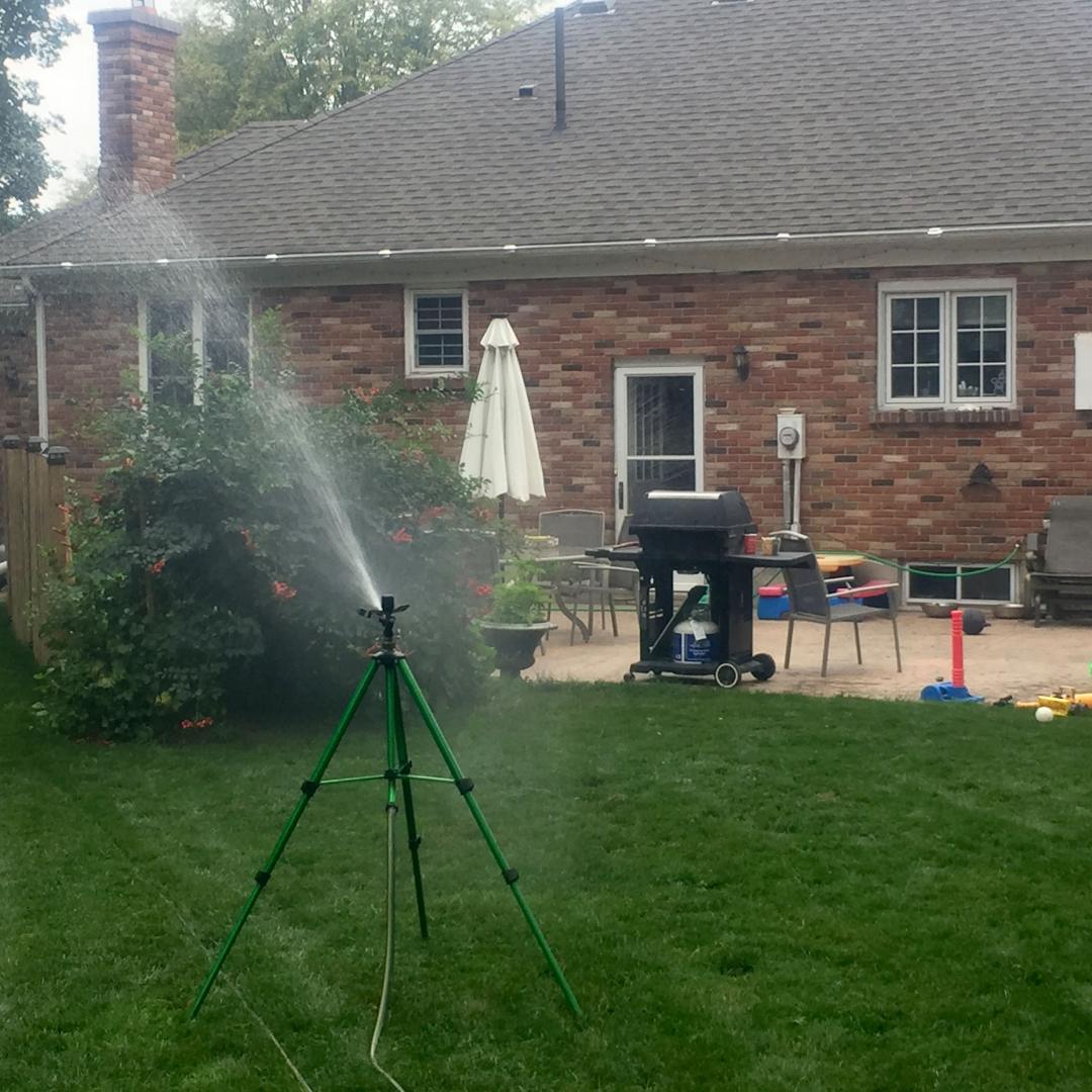 Telescoping Tripod with Part or Full Circle 3/4"- Koala Impulse Sprinkler (Adjustable)