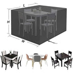 Waterproof Patio Furniture Cover – Outdoor Chair, Sofa & Table Protector