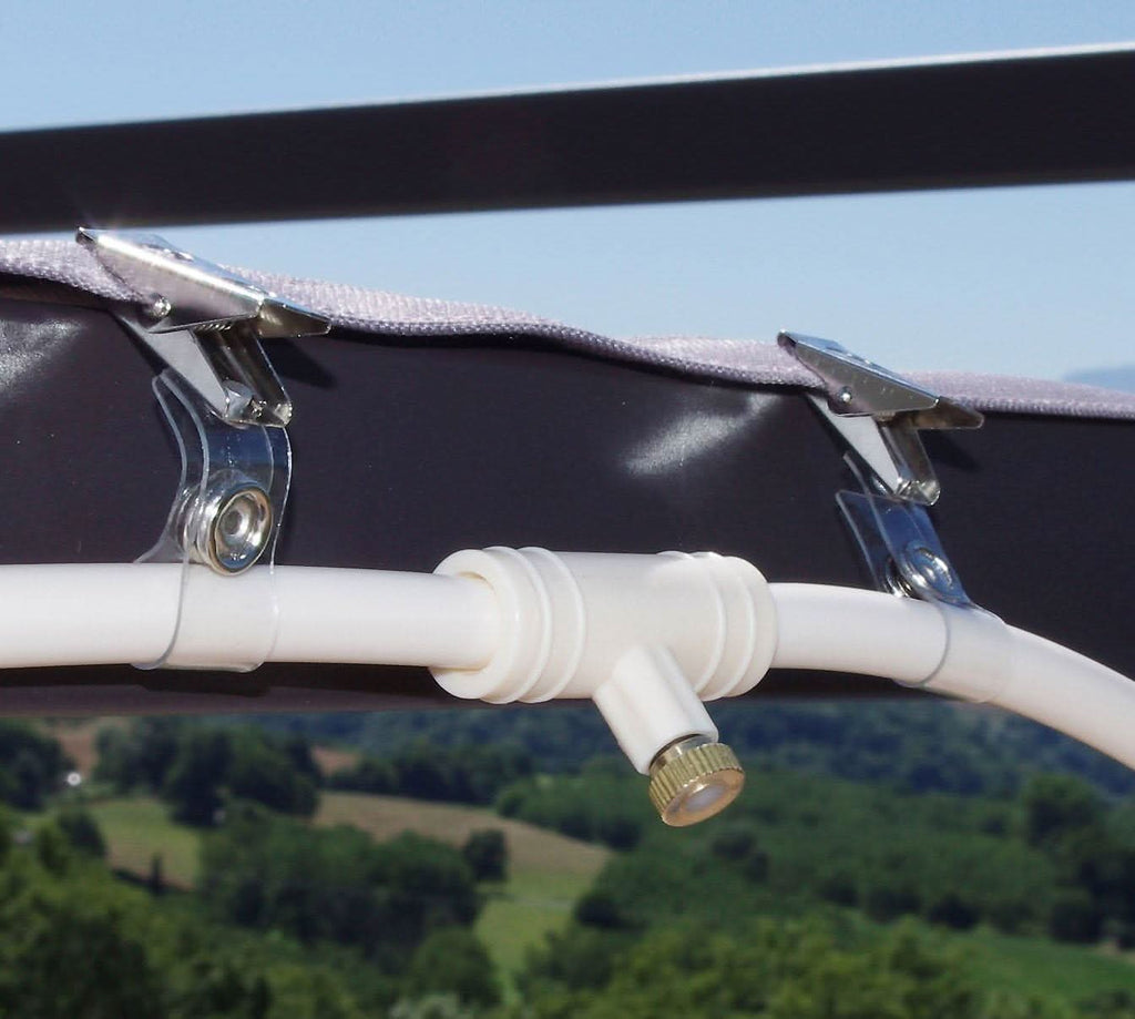 Outdoor Misting System Kit for Patio Cooling and Garden Watering