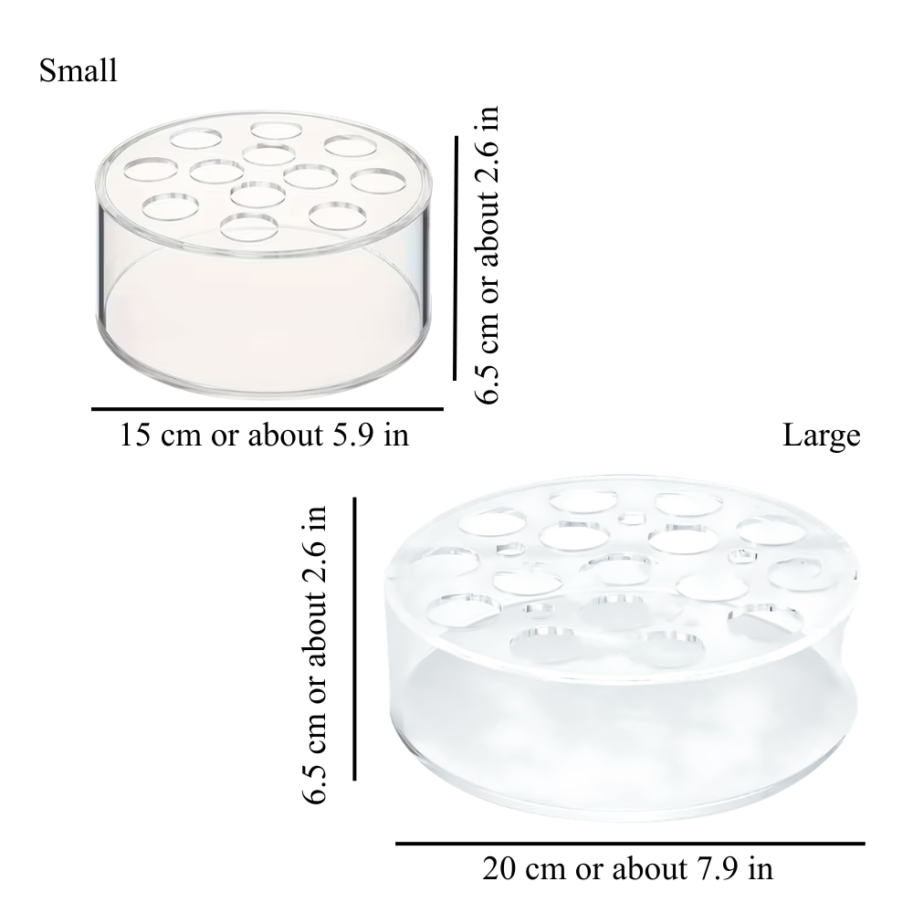 Flower Arranging Grid Acrylic Vase Flower Holder Tool
