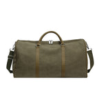 Canvas Travel Duffle Bag with Dry Wet Separation and Adjustable Shoulder Strap