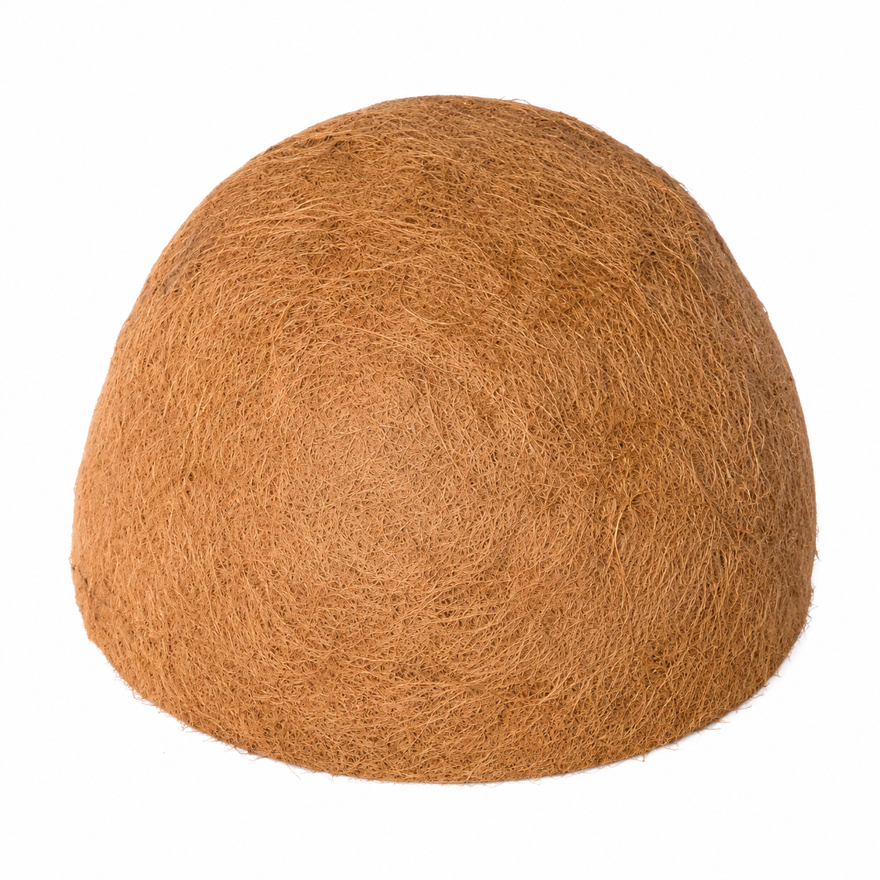 Half Round Wall Planter with Coconut Fiber Liner for Outdoor Garden