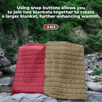 3-in-1 Multi-Functional Camping Blanket – Lightweight Portable Outdoor Blanket