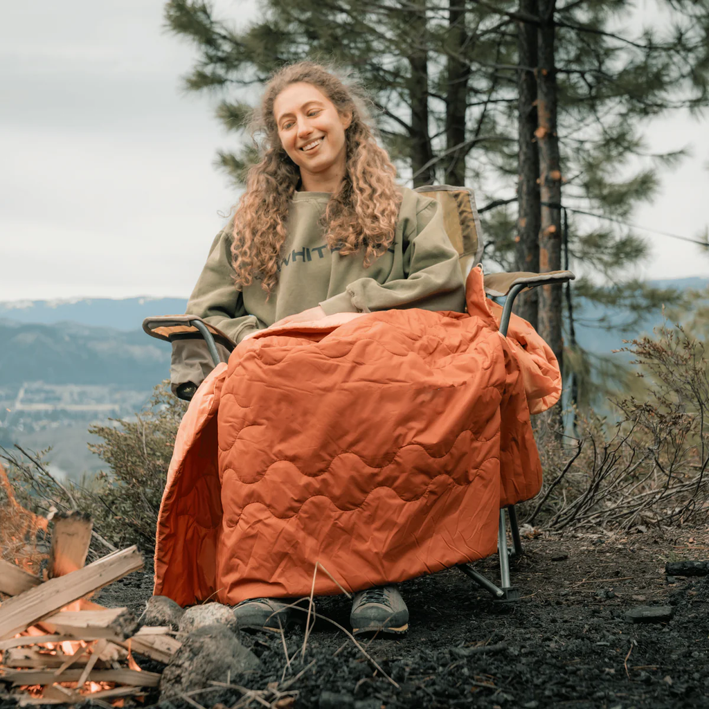 Trailside Camp Blanket Quilted Outdoor Camping Blanket