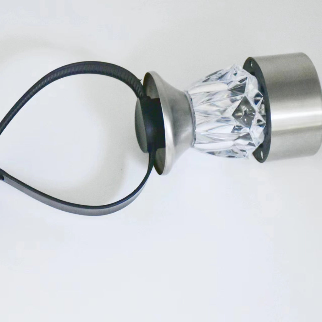 4 Pack Solar Railing Lights Warm White for Deck Fence Patio