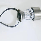 4 Pack Solar Railing Lights Warm White for Deck Fence Patio
