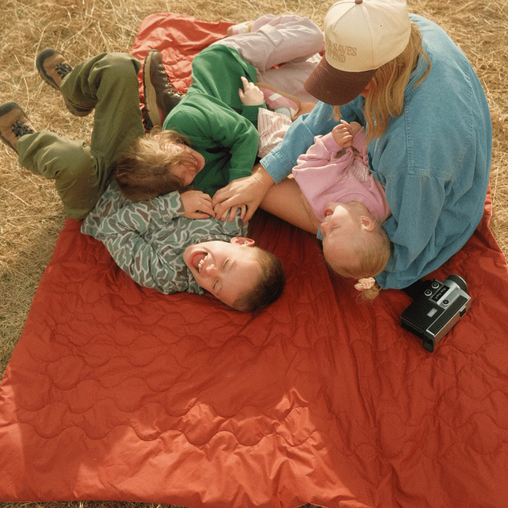 Trailside Camp Blanket Quilted Outdoor Camping Blanket