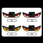 Solar Devil Eye LED Car Light with Automatic Light Sensor