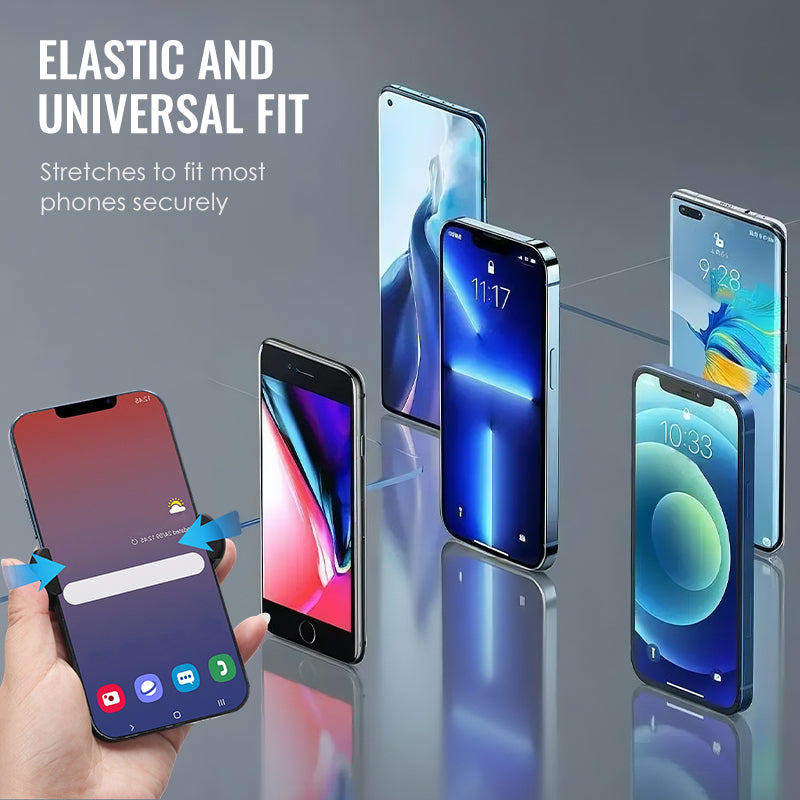 360° Rotating Magnetic Phone Ring Holder with Foldable Grip