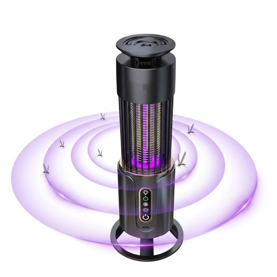 Rechargeable UV Mosquito Trap Lamp for Indoor and Outdoor Use