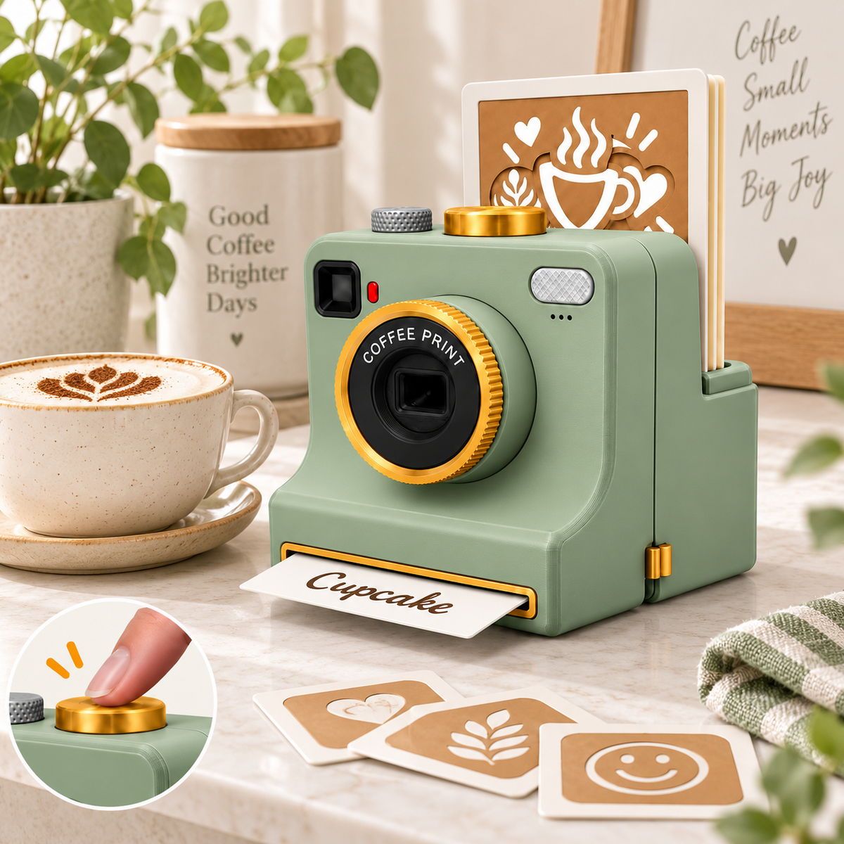 Custom Latte Art Printer – Turn Photos Into Coffee Designs