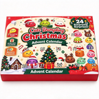 24-Day Christmas Squishy Advent Calendar – Mystery Fidget Toys