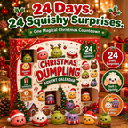 24-Day Christmas Squishy Advent Calendar – Mystery Fidget Toys