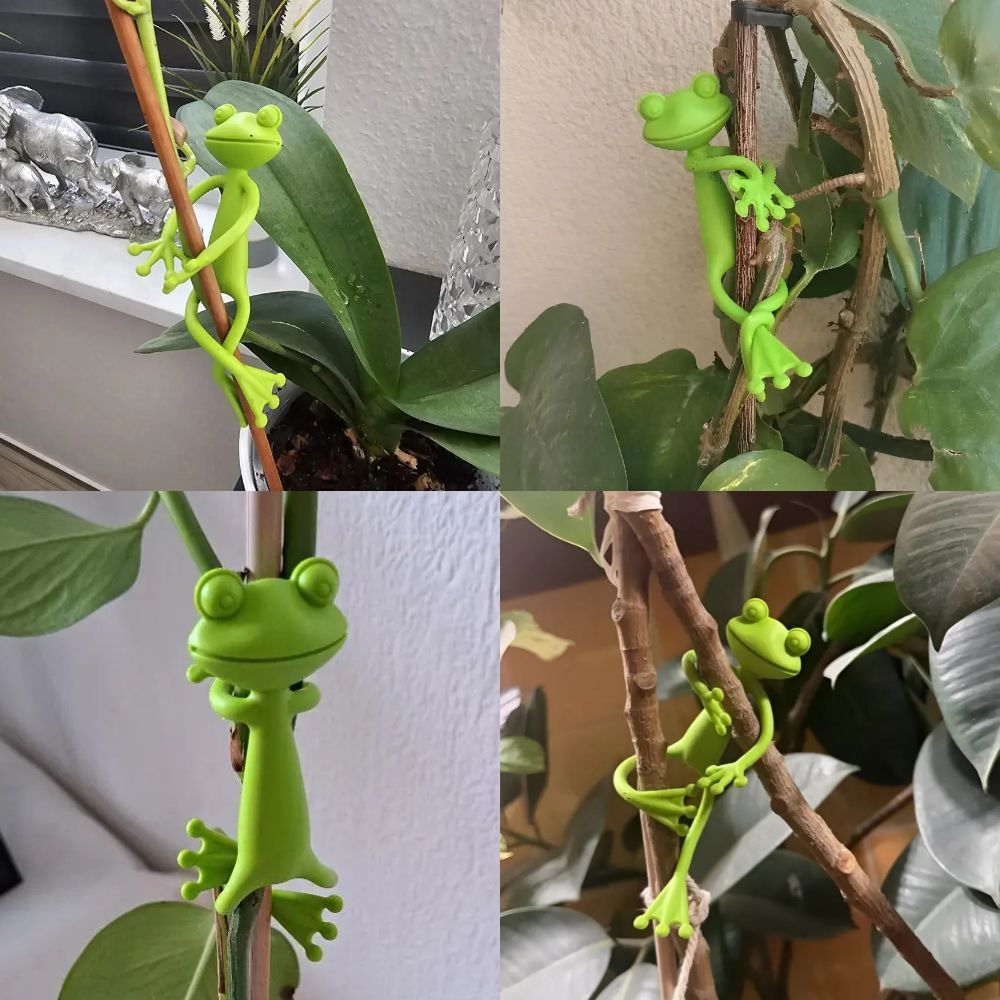 Frog Plant Stand for Indoor Outdoor Plant Decor
