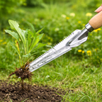 5-in-1 Stainless Steel Weeding Tool for Efficient Gardening