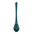 Silicone Toilet Brush with Wall Mounted Holder for Bathroom Cleaning