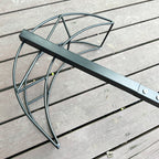 Freestanding Metal Garden Hose Holder, Outdoor Hose Storage Rack