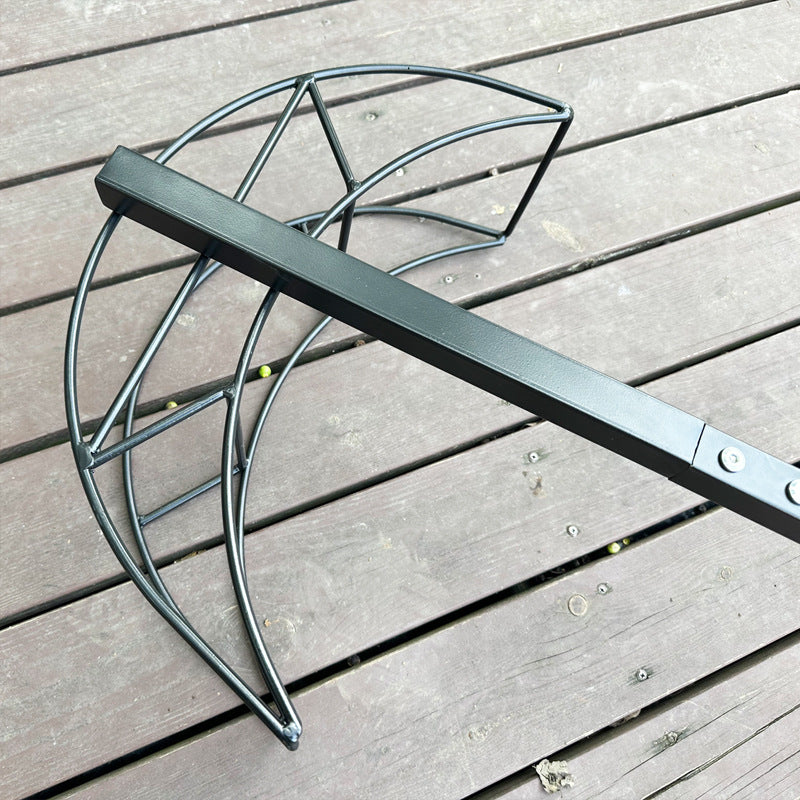 Freestanding Metal Garden Hose Holder, Outdoor Hose Storage Rack