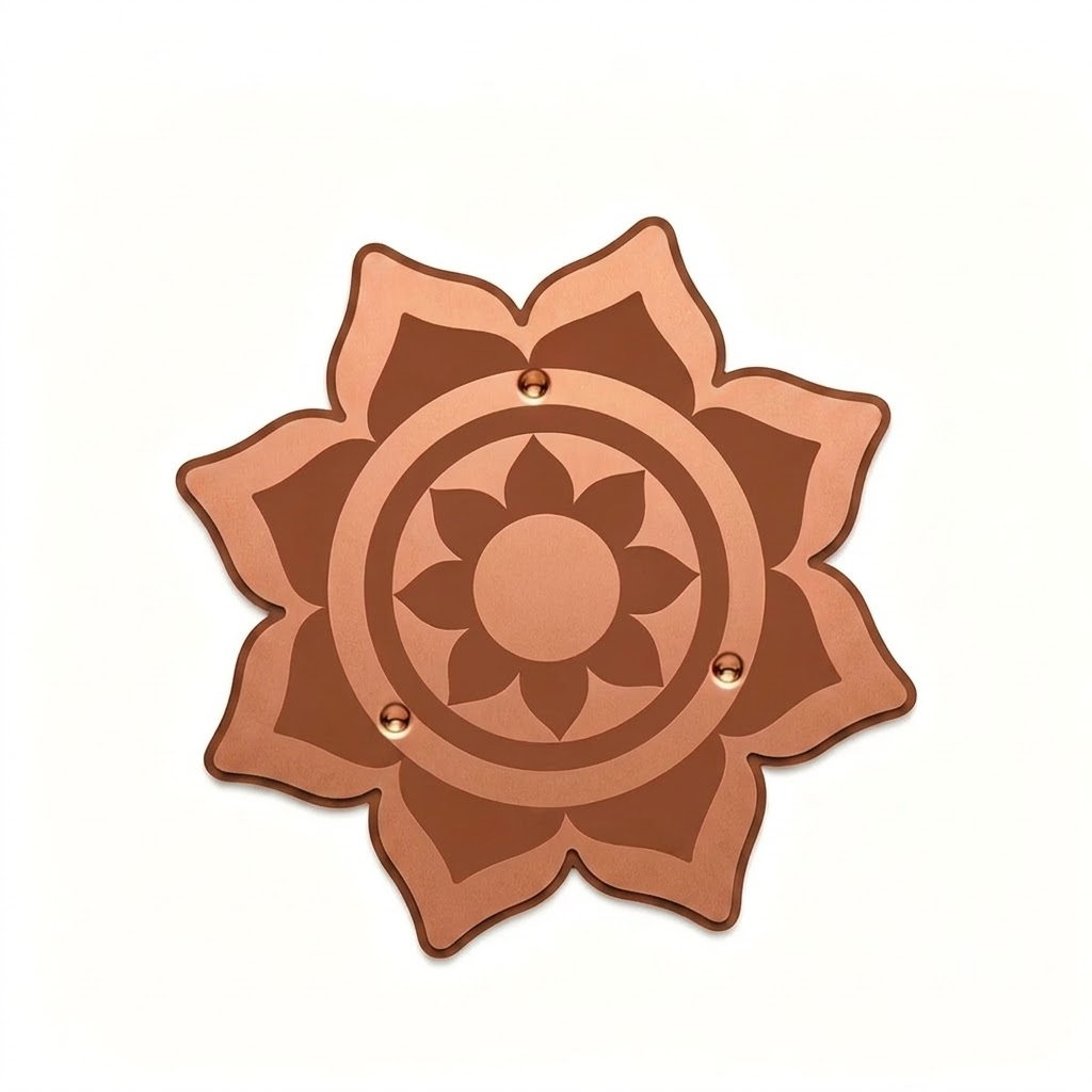 Pure Copper Bird Bath Purifier Disc for Algae Control