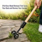 Precision Gap Weeder for Garden Paths Cracks and Flower Beds