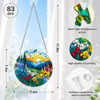 Acrylic Jigsaw Puzzle Suncatcher - Dawn Blossom Sea