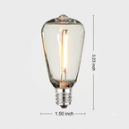 Solar Powered Outdoor String Lights with Shatterproof Bulbs