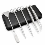 Aquascaping Kit, 5 Heavy Duty Stainless Steel Aquarium Tools