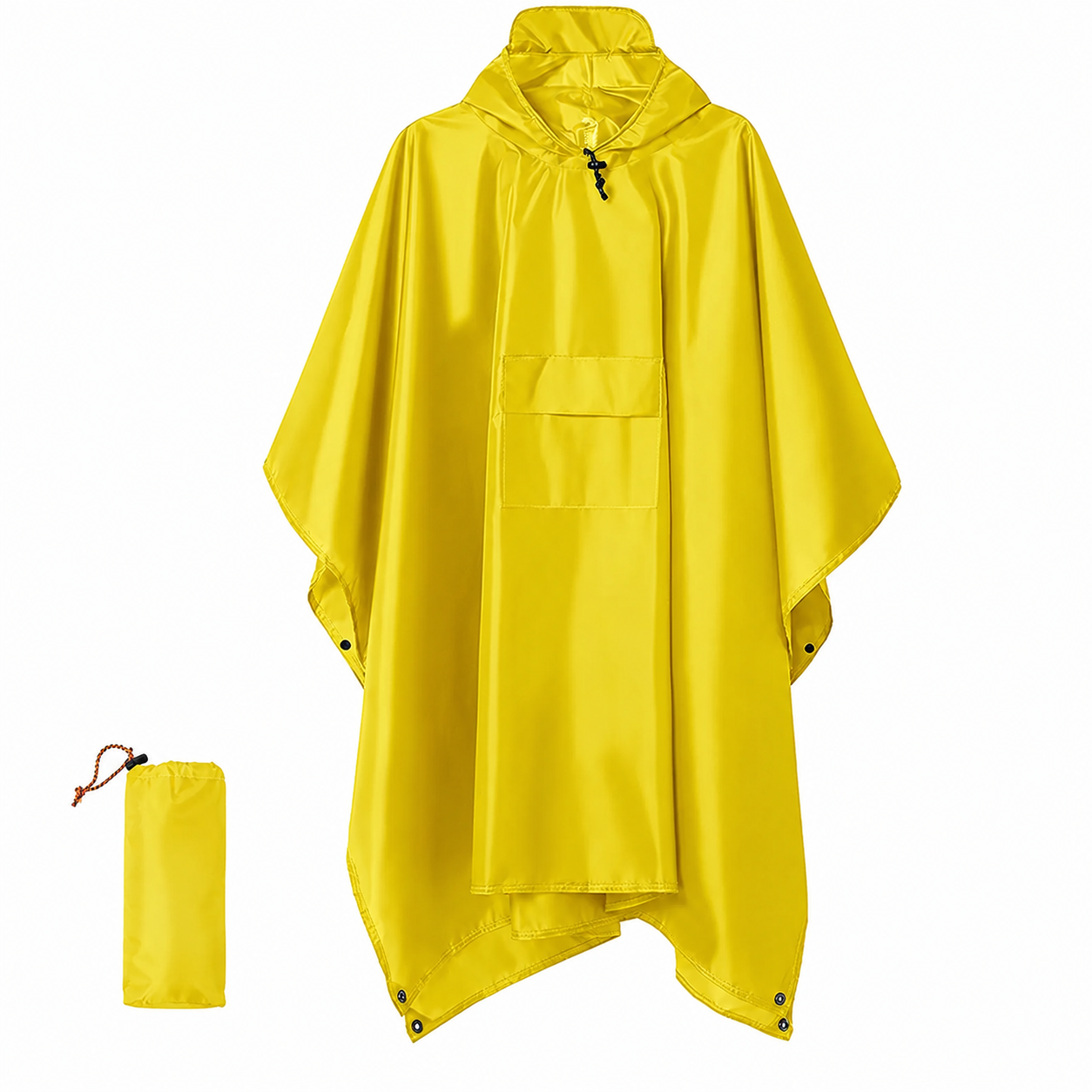 3 in 1 Waterproof Rain Poncho for Camping Hiking Backpacking