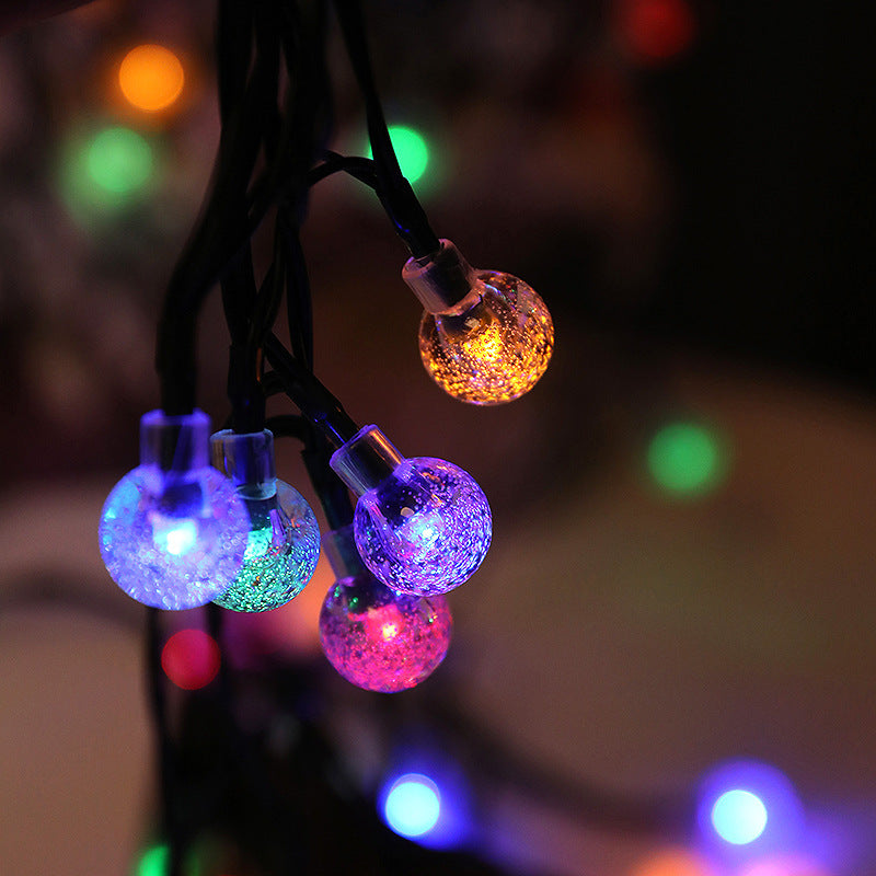 Solar Powered LED String Lights 16 ft with 20 Lights for Outdoor Decor