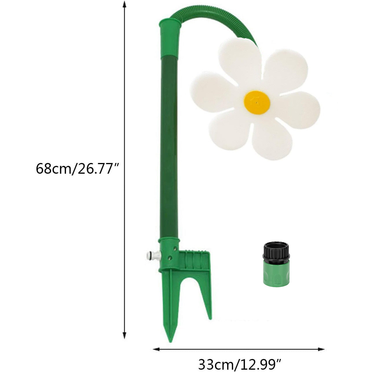 Dancing Flower Lawn Sprinkler, Outdoor Garden Water Sprinkler for Kids and Pets
