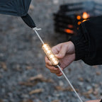 8-Piece USB-C Rechargeable Camping Rope Light Set with Stepless Dimming