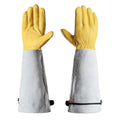Long Protective Garden Gloves for Roses Pruning and Yard Work