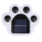 LED Solar Paw Print Light Waterproof for Garden Lawn Patio