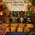 Animal Mini Pie Mold Collection