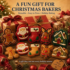9-Design Christmas Mini Pie Mold Collection